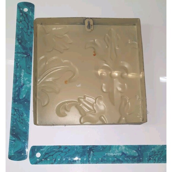 Metal Decorative Wall Hanging – Rustic Vintage Home Accent - Picture 2 of 2